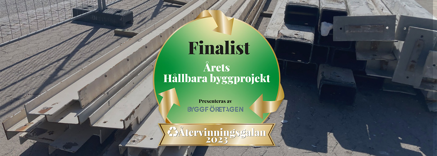 Tibnor Finalist årets hållbara byggprojekt 2023